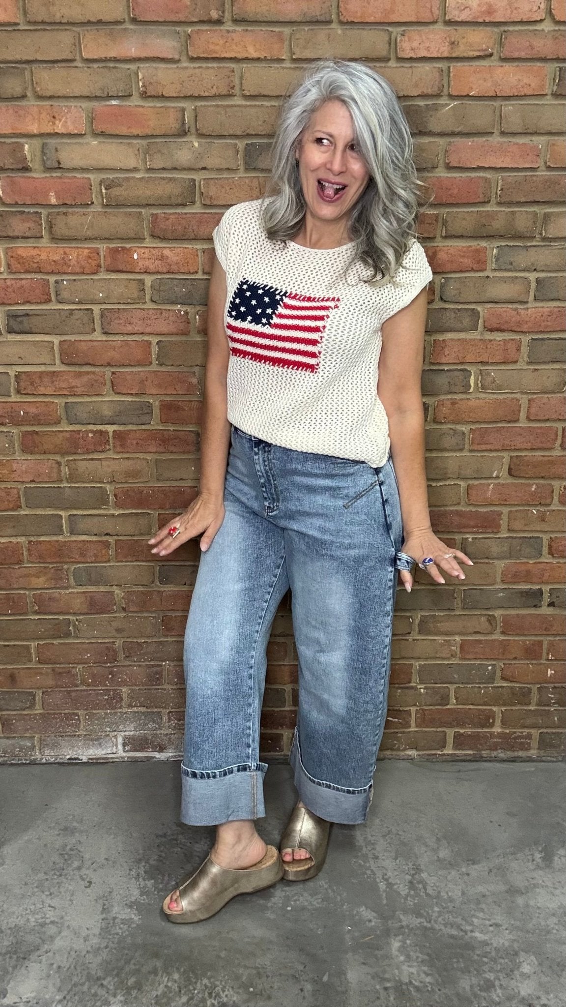 Washed and Worn Slim Barrel Jean - Vintage Vault Boutique