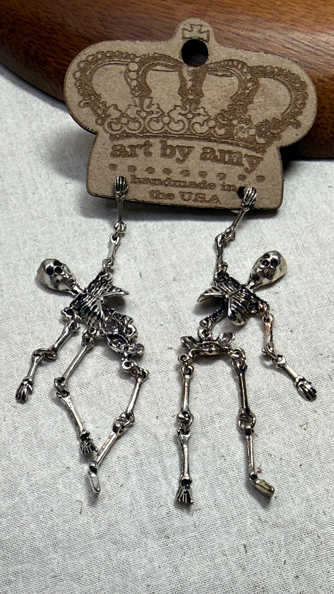 Skeleton Jangles Earring
