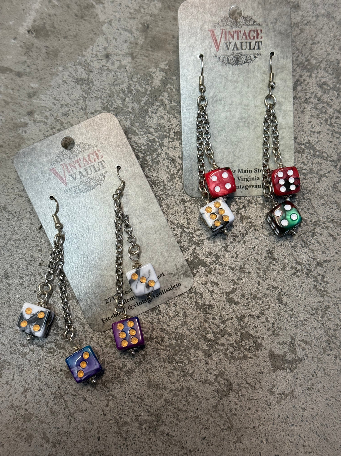 Roll the Dice Earring
