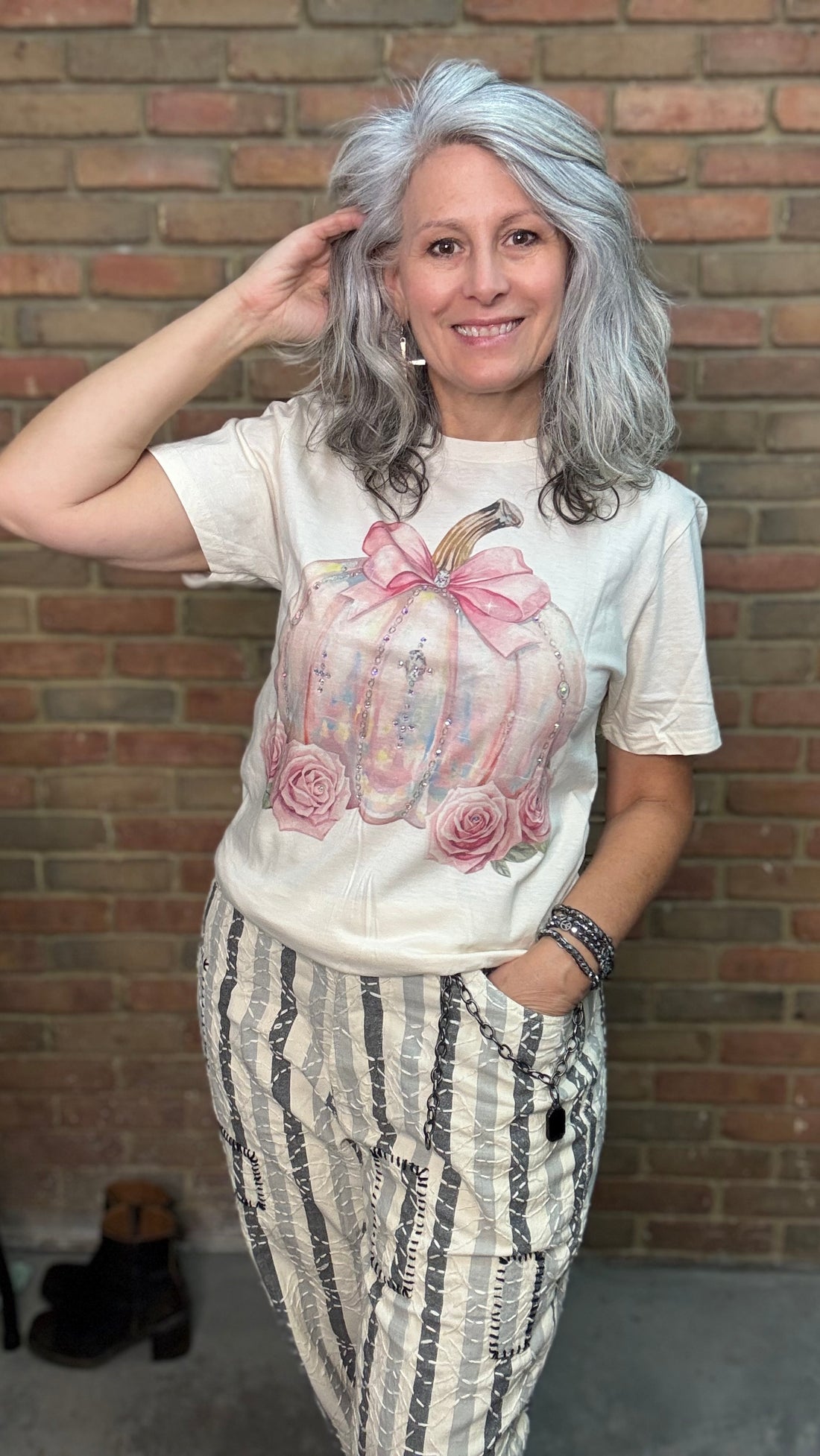 Cinderella Pumpkin Bling Tee