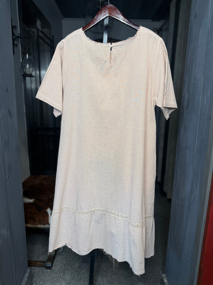 Paquerette Hi Lo Tunic Pink Stripe