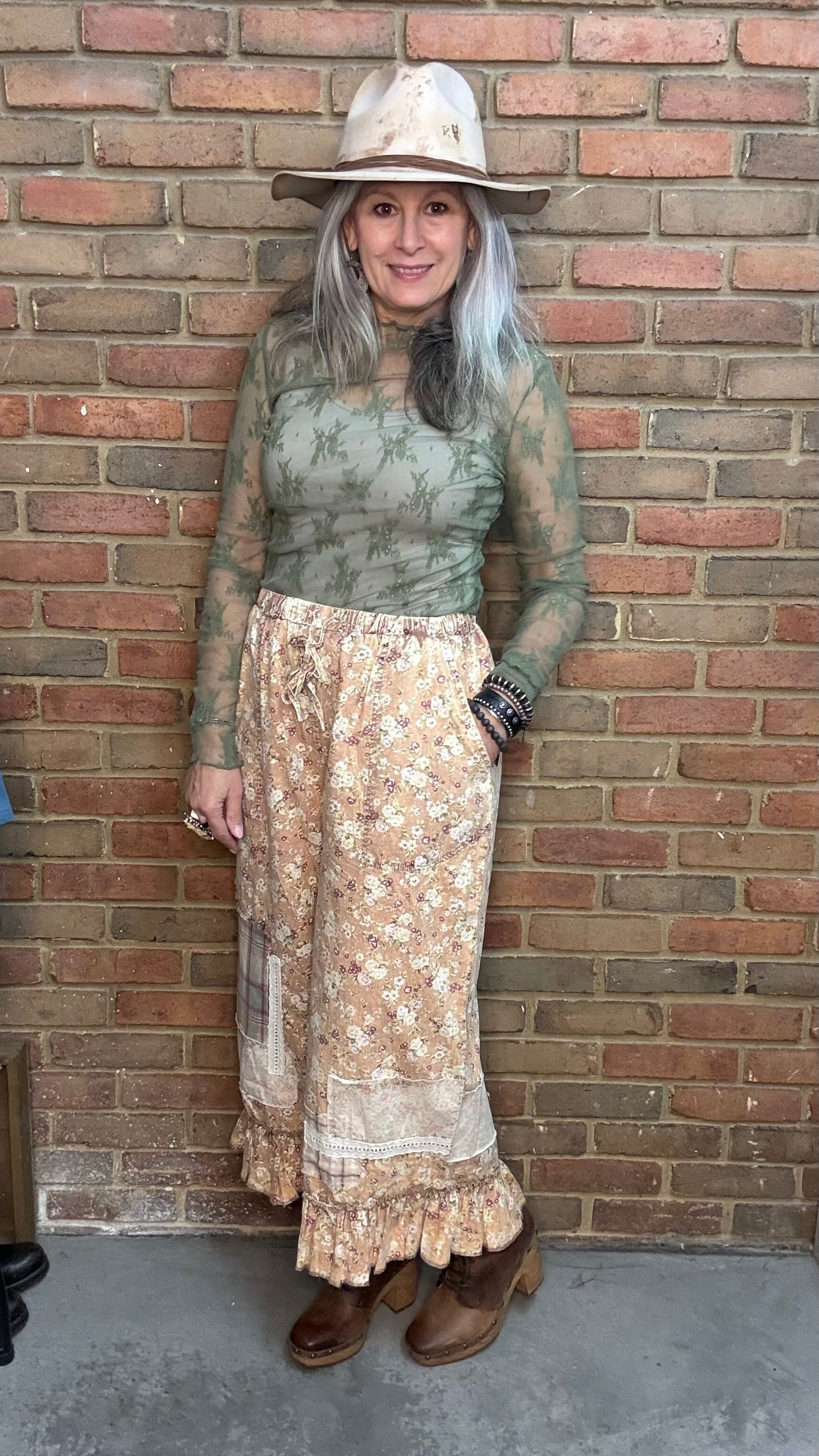 Mustard Wide Leg Pants