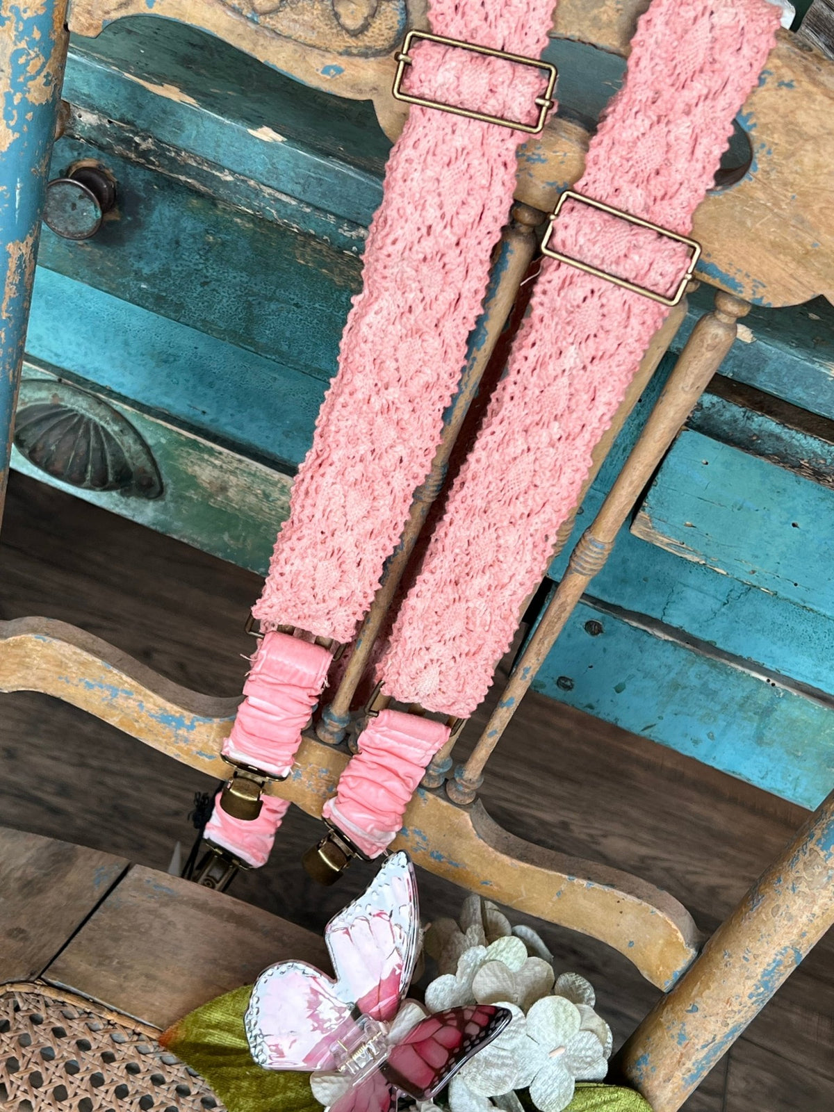 Gypsy Lace Suspenders - Vintage Vault Boutique