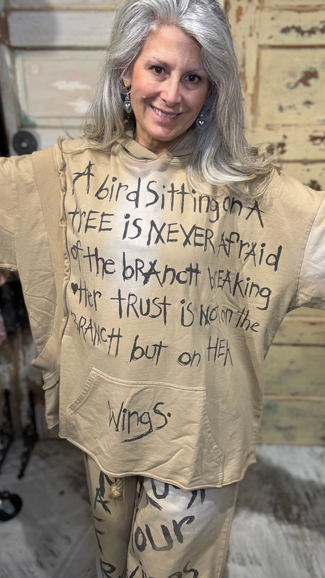 Borrowed Wings Hoodie - Pre Order - Vintage Vault Boutique