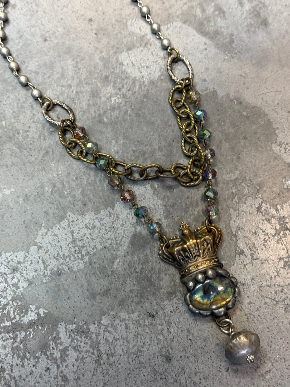 Crown Stone Necklace