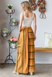 Mustard Mineral Washed Multi Stripe Pant #899