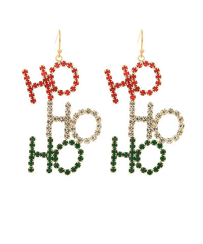 Ho Ho Ho Earrings