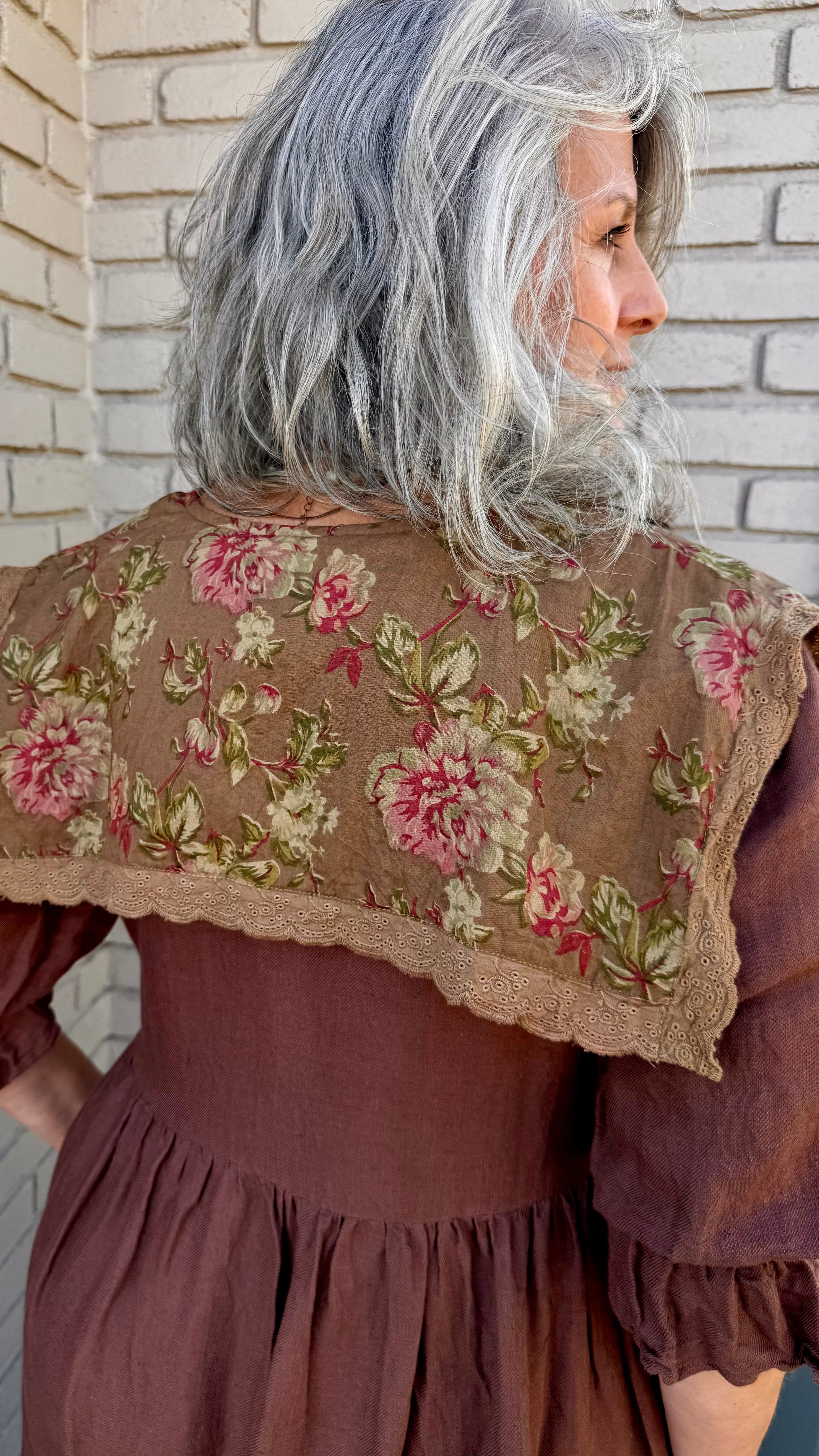 Florentine Dress in Rosewood