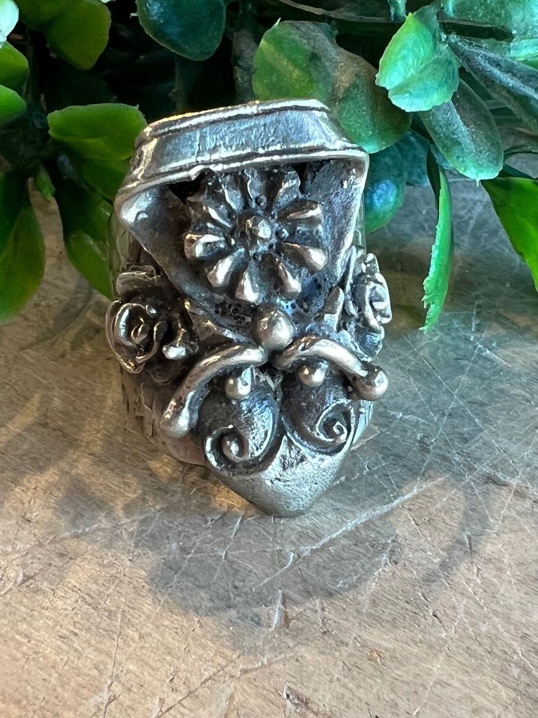 Ribbon Rose Ring