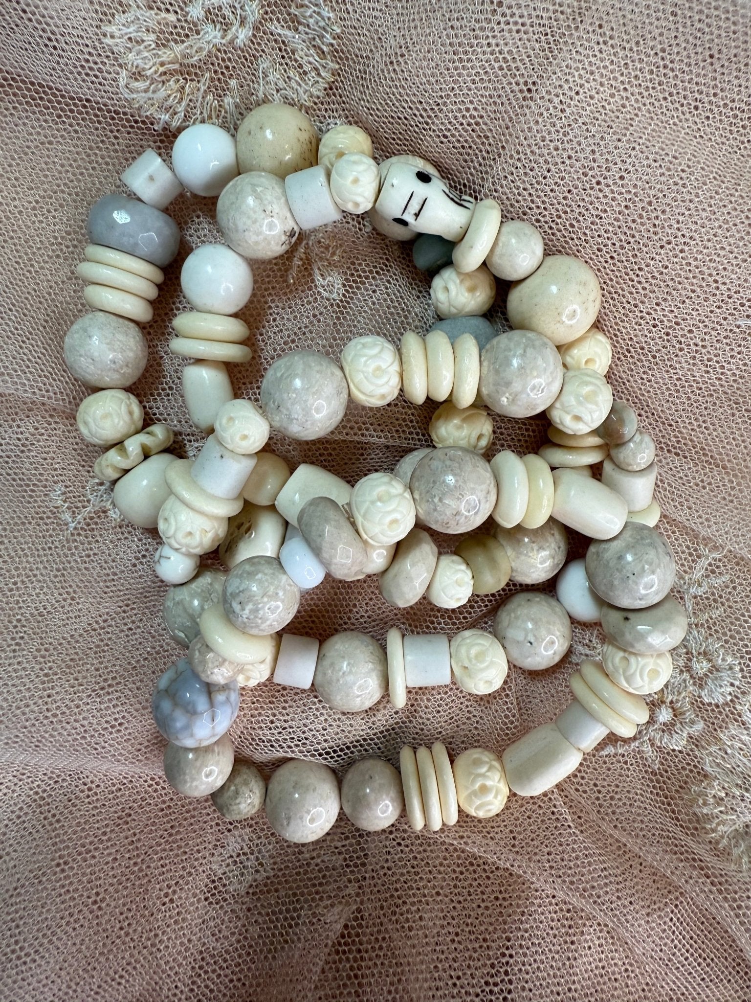 Mix Beaded Stretch Bracelets - Vintage Vault Boutique