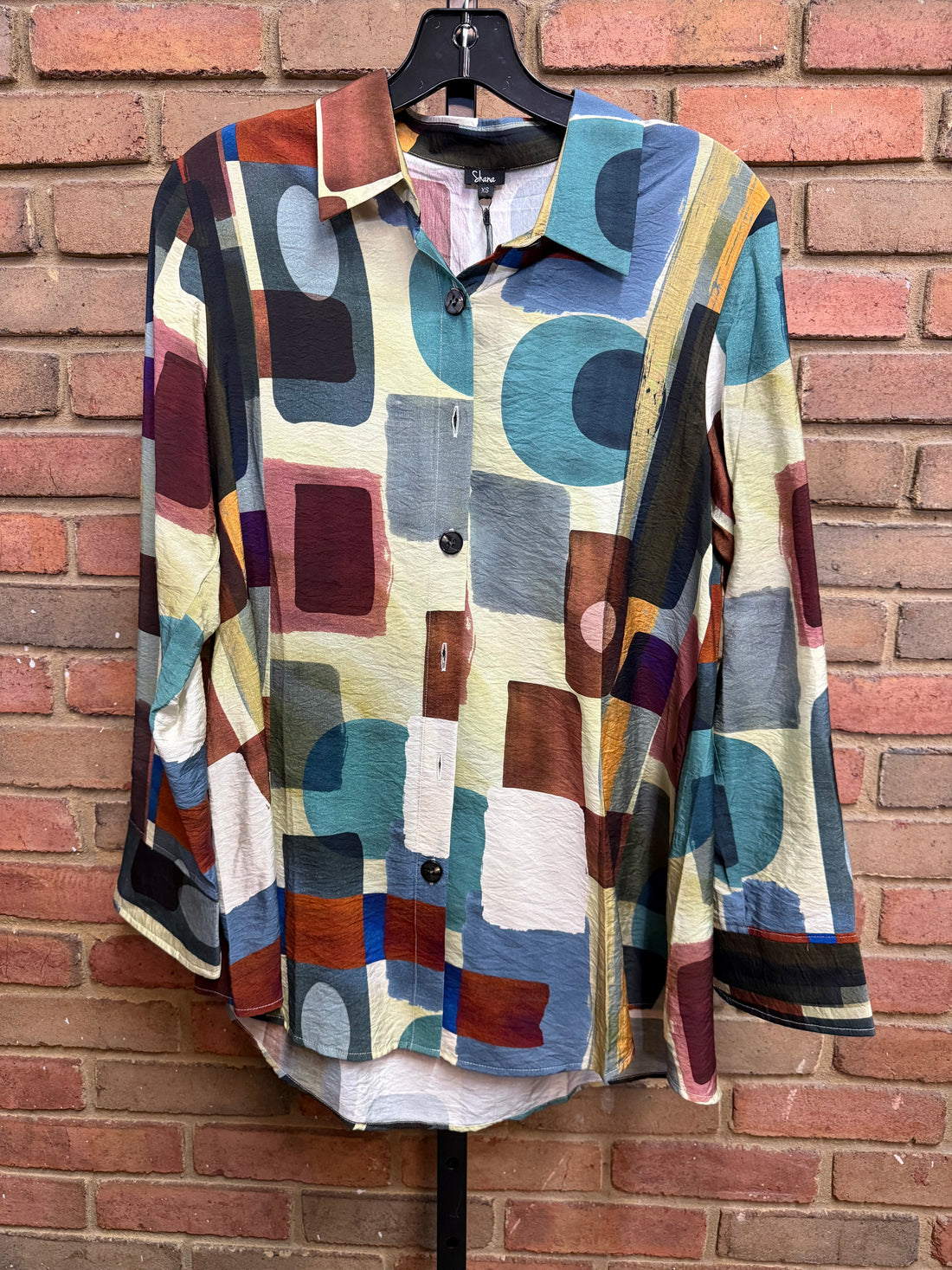 Printed Patch Back Shirt