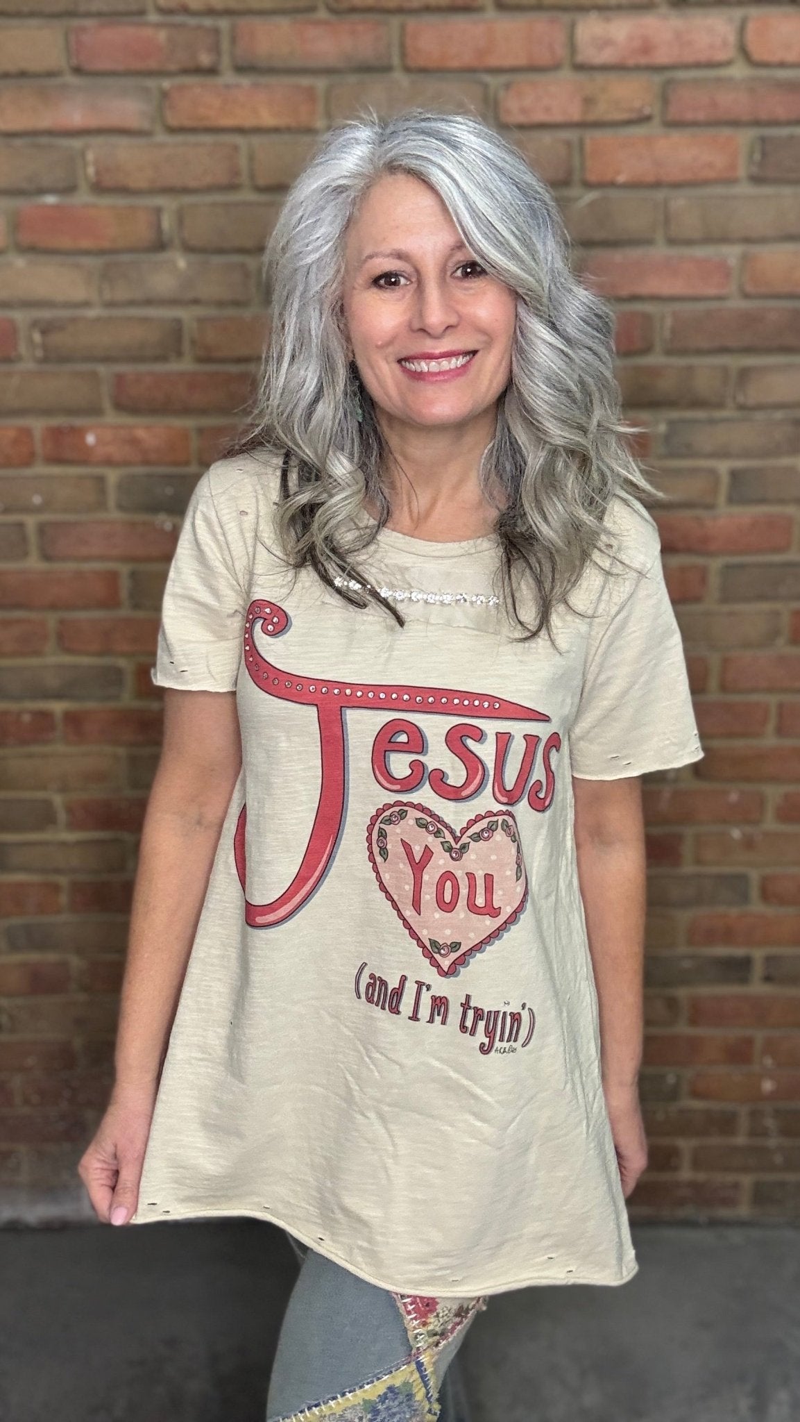 Jesus Loves You T-Shirt - Vintage Vault Boutique