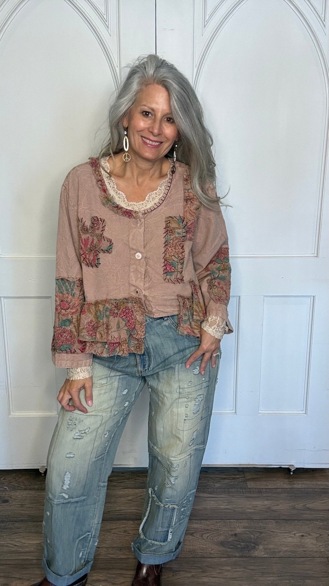 Soft Dune Top - Vintage Vault Boutique