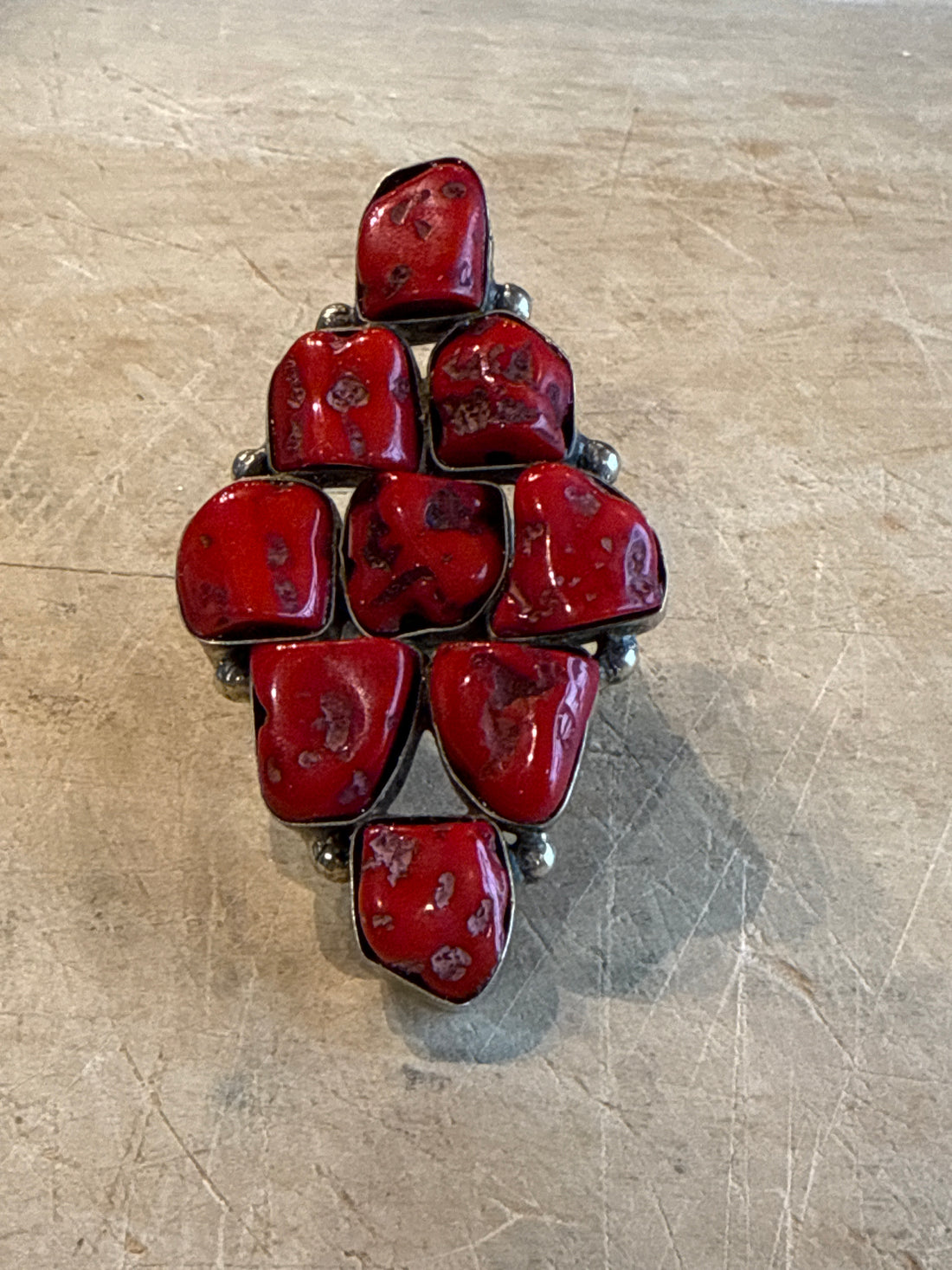 Red Stone Ring