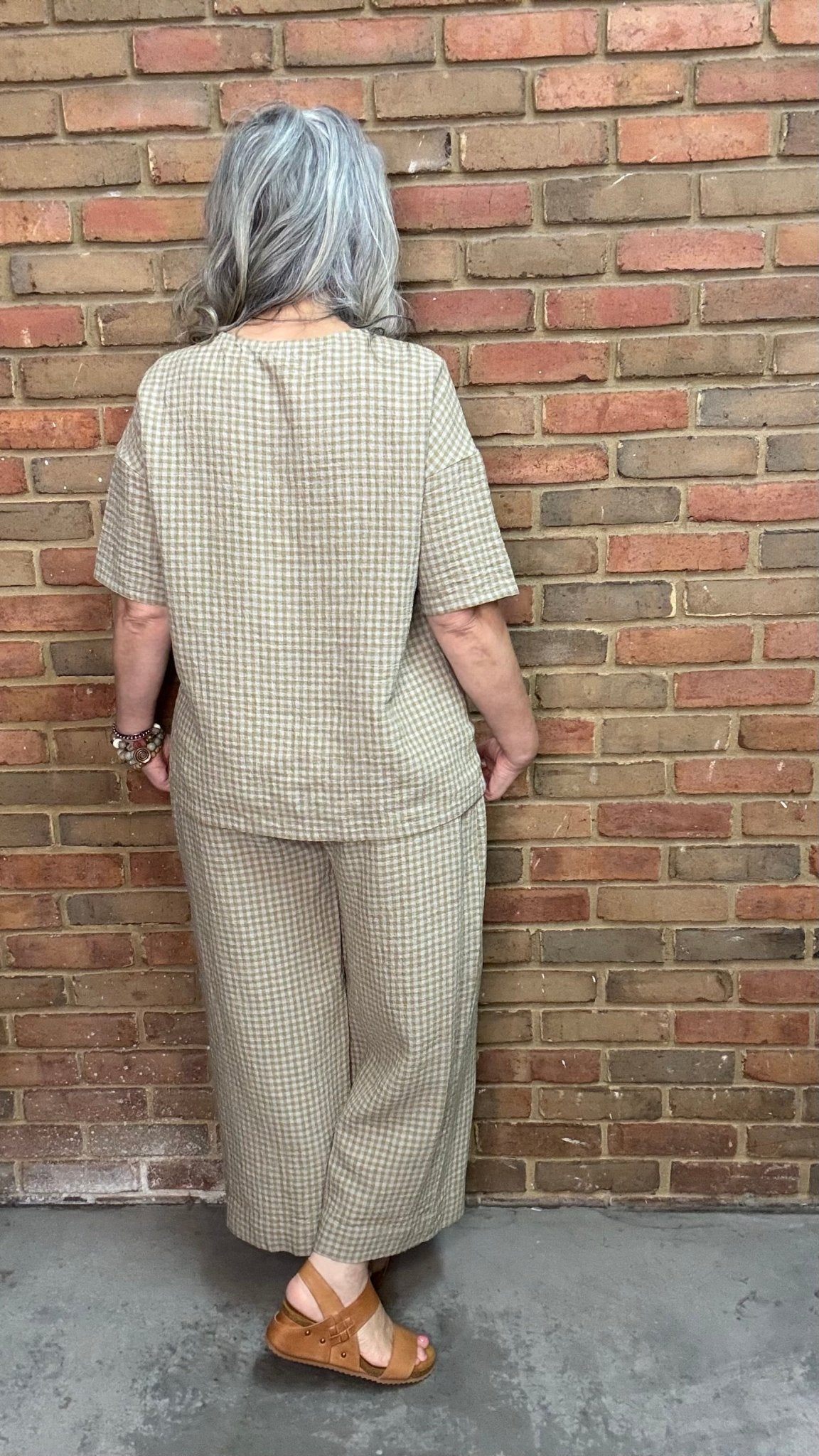 Ellery Butter Check Pant - Vintage Vault Boutique