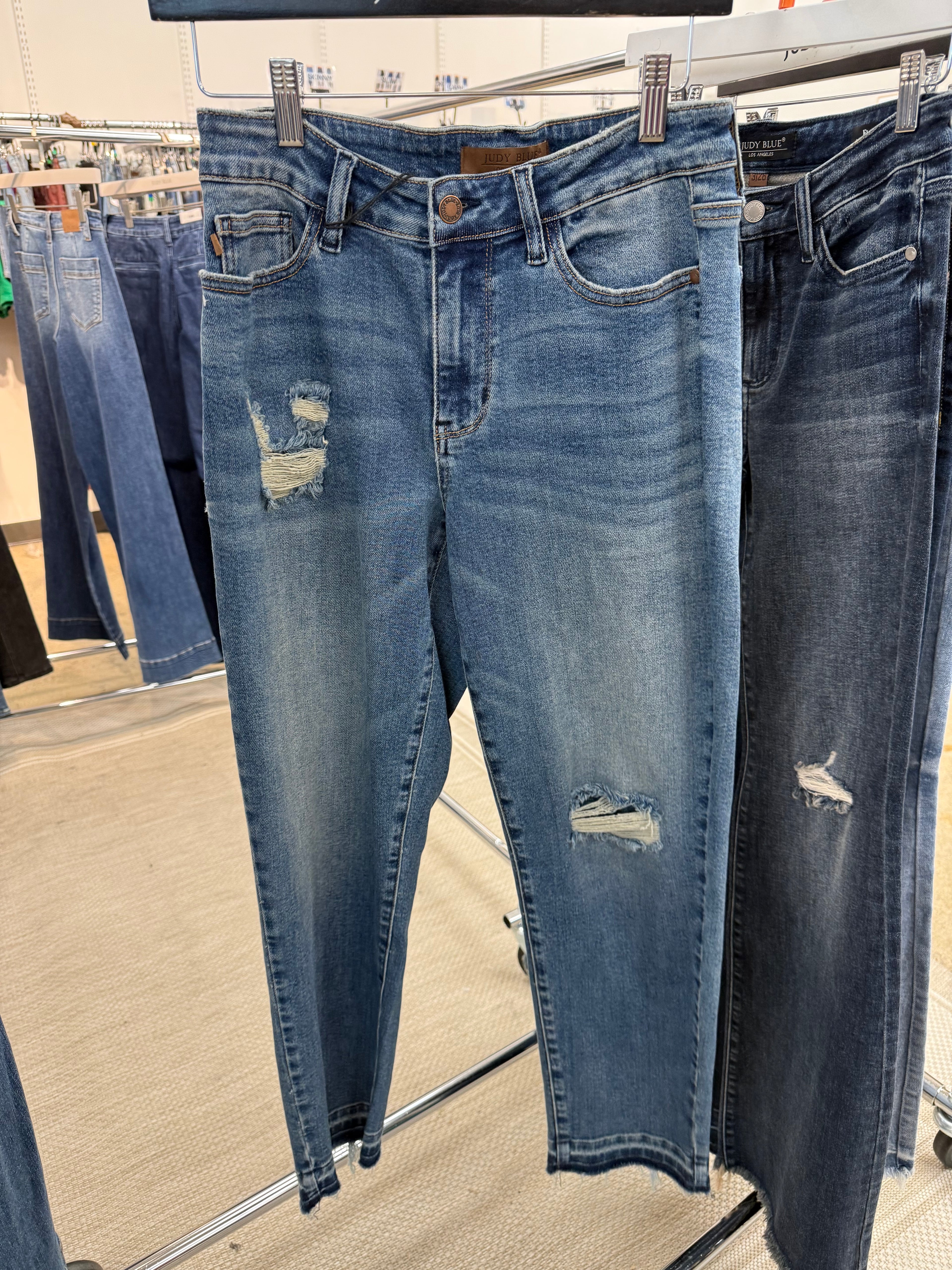 Judy Blue Medium Wash Boyfriend Jean