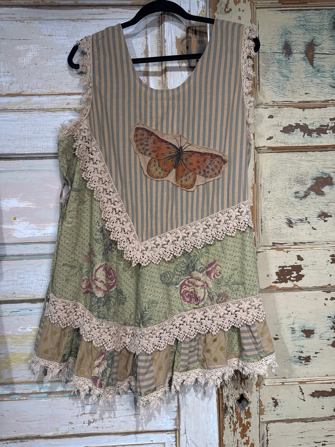 Striped Butterfly Top