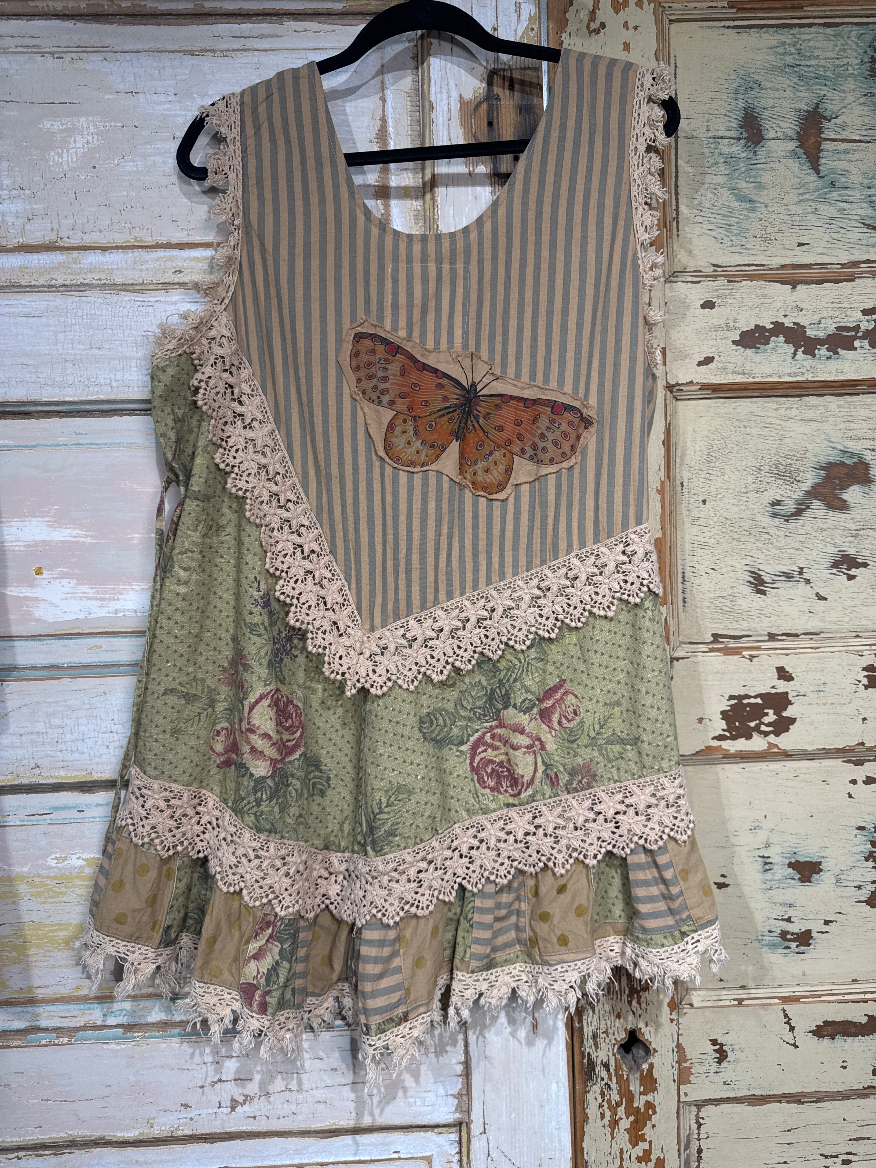 Striped Butterfly Top