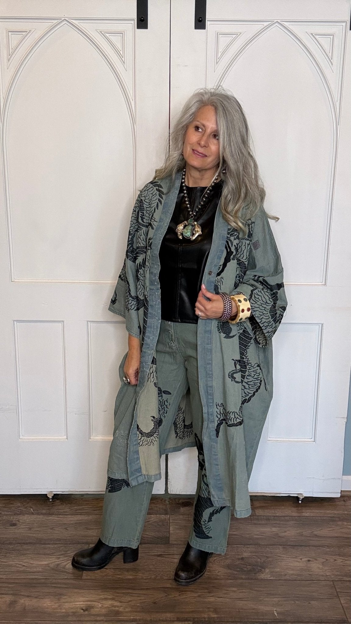Dragon Spirit Kimono - Vintage Vault Boutique