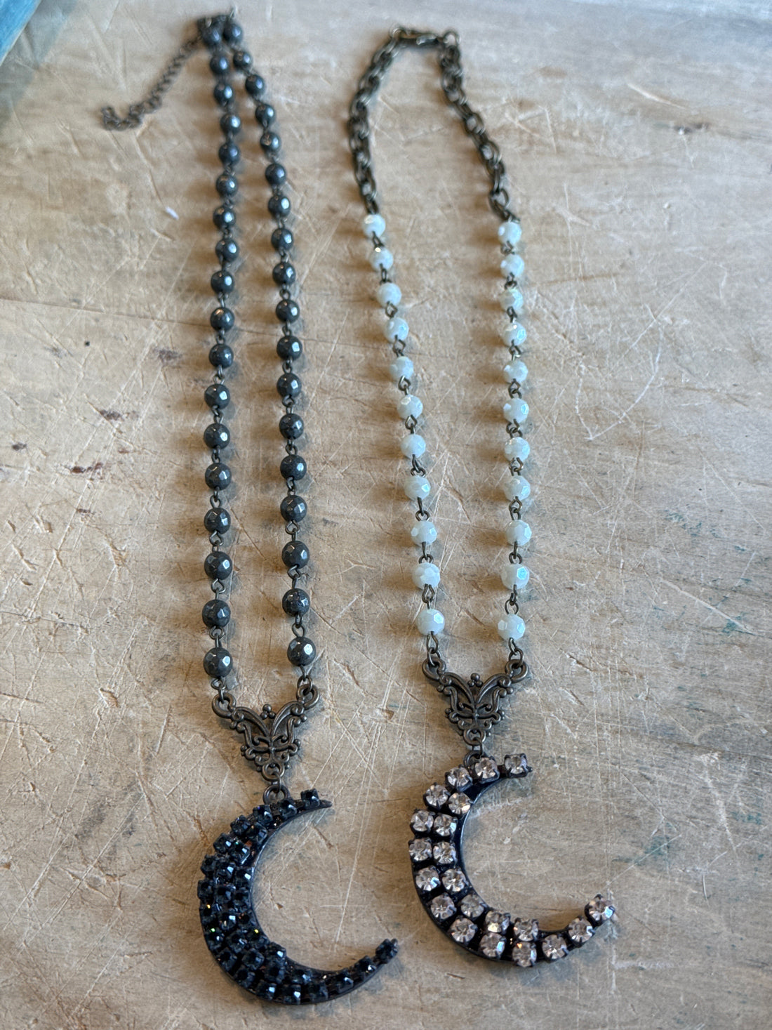 Crystal Moon Necklace