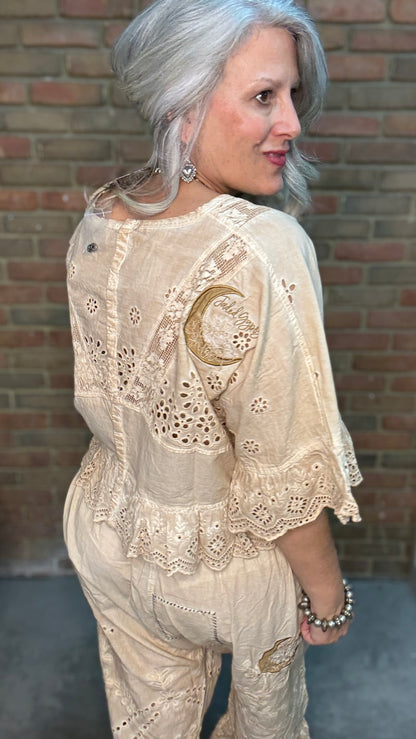 Softly Worn Top - Oatmeal
