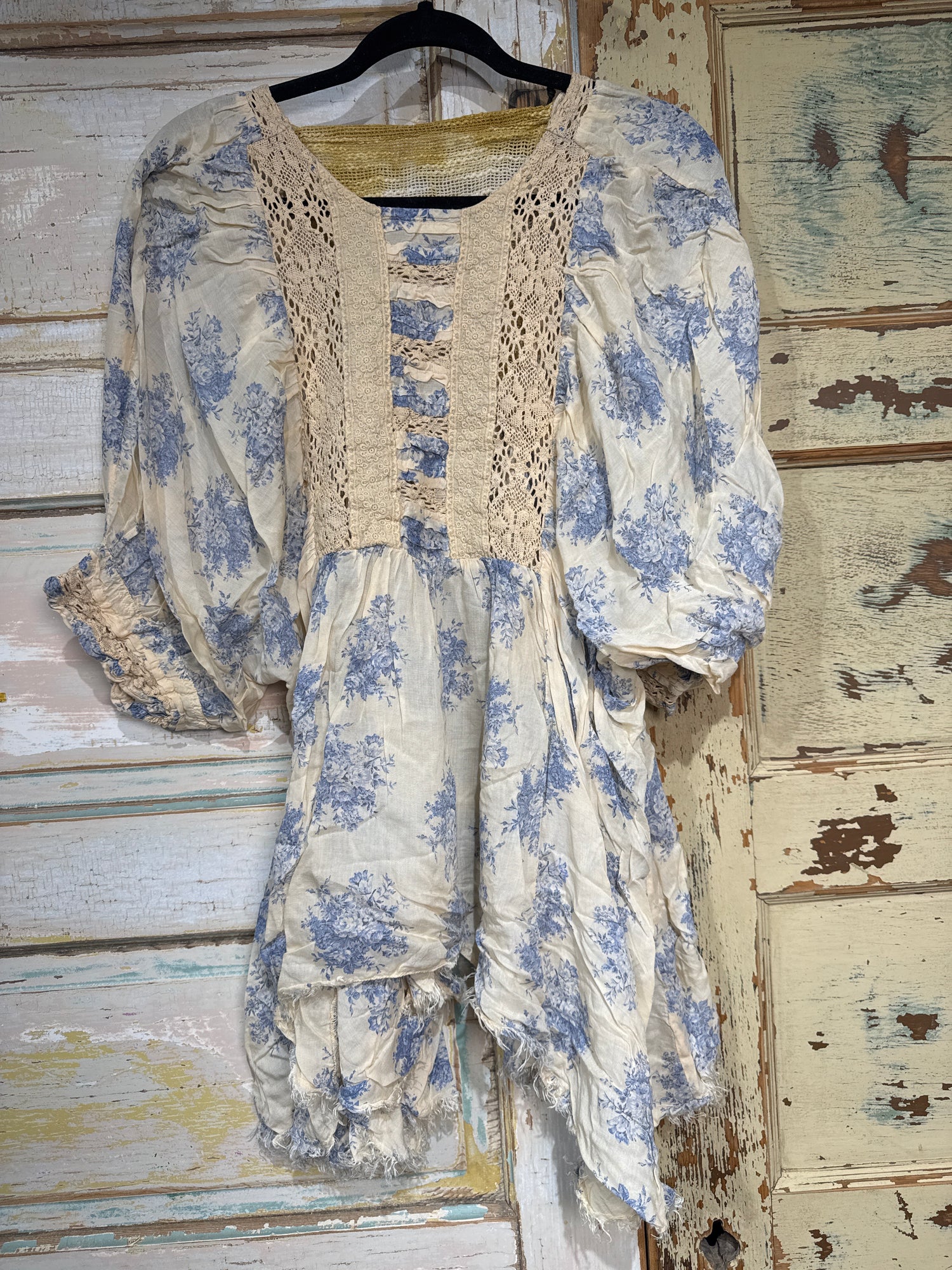 Whispering Blue Bell Dress