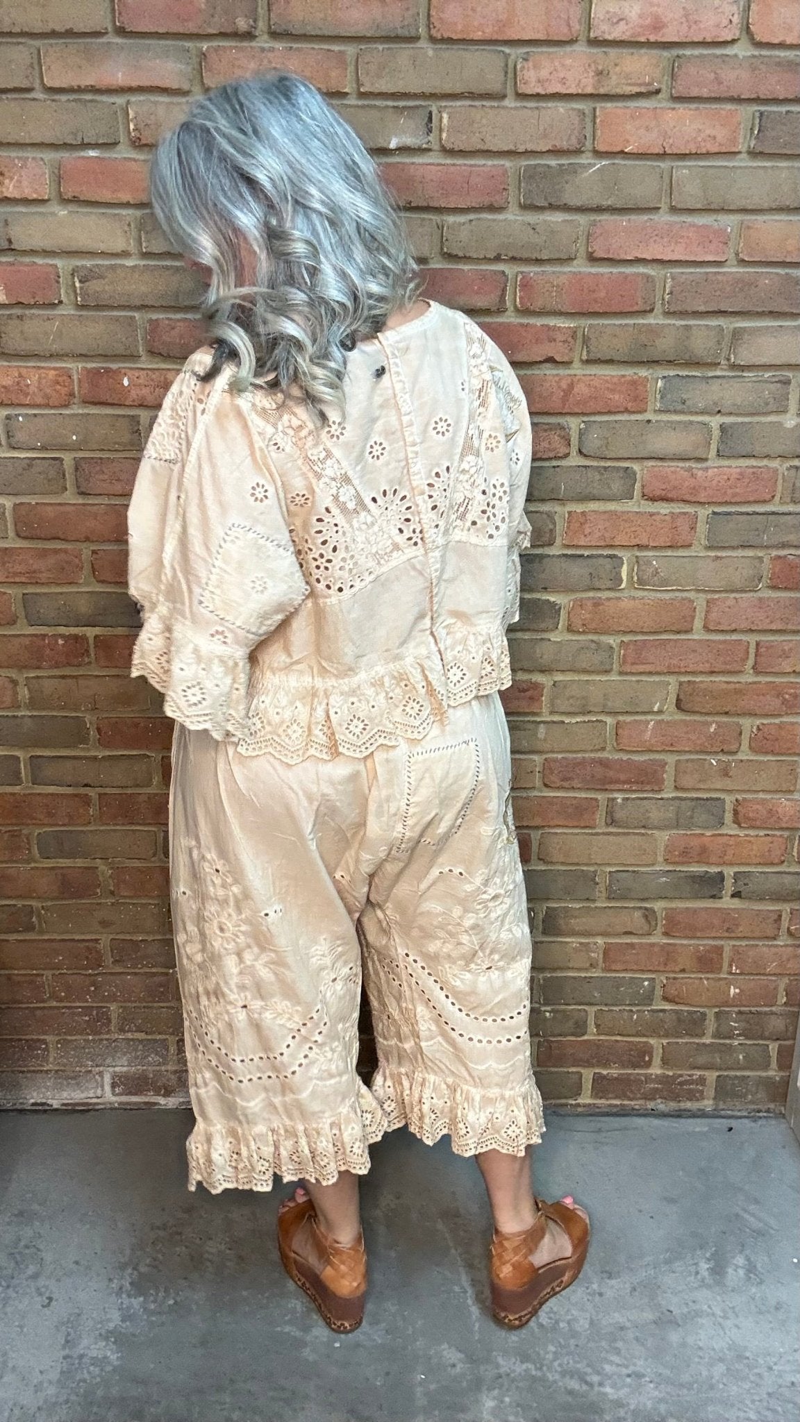Softly Worn Bloomers - Oatmeal - Vintage Vault Boutique