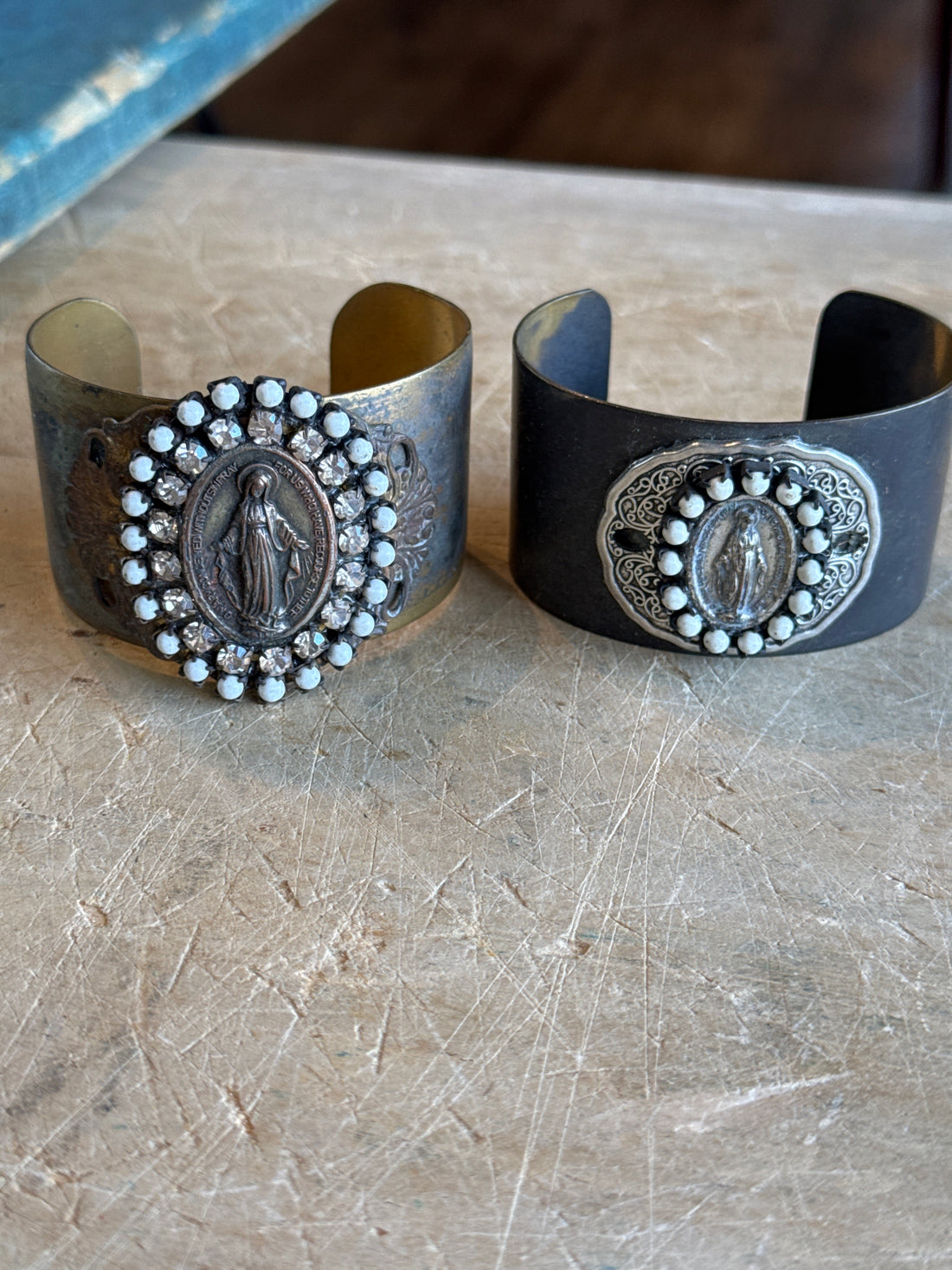 Lady of Guad Cuff Bracelet