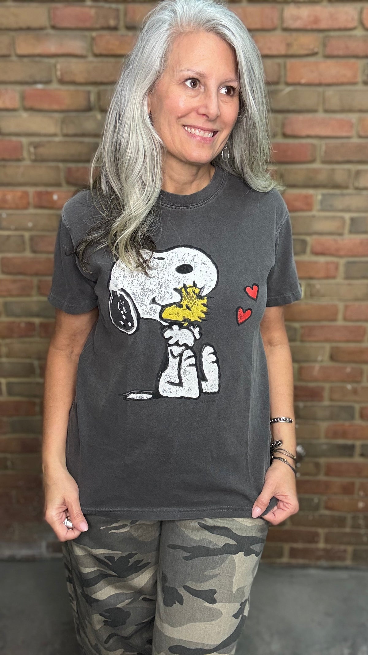 Peanuts BFF on Stencil Tee