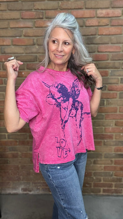 Cherub LOVE T-Shirt - Vintage Vault Boutique
