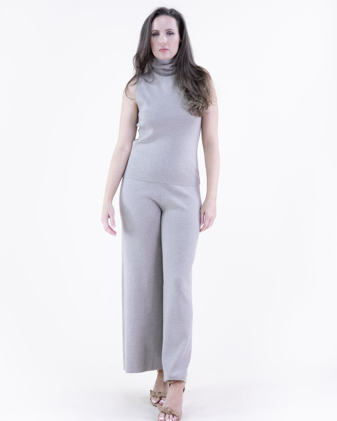 Classy Knit Wide Leg Pant
