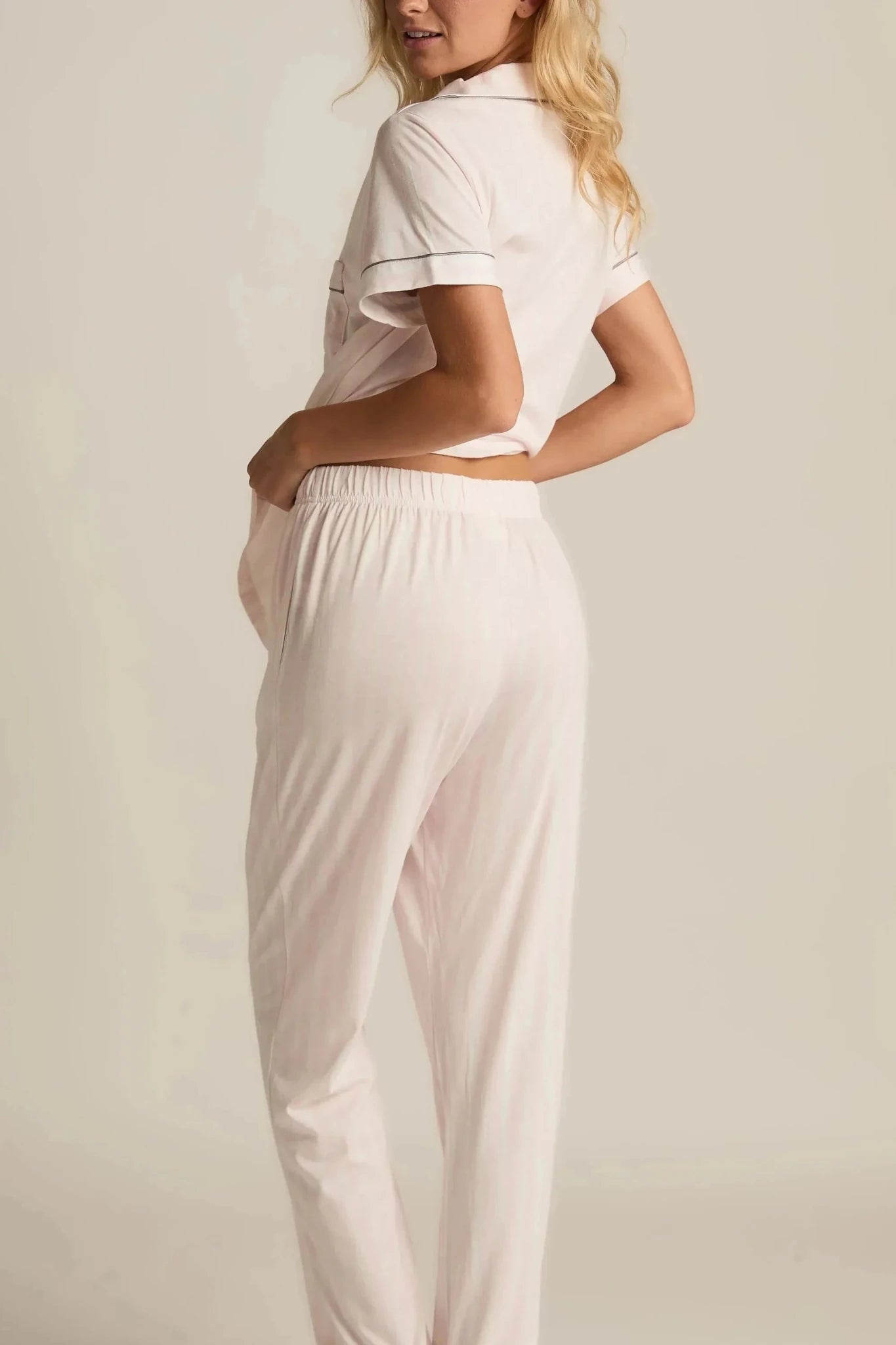 Lucy Pink Stripe Pants - Vintage Vault Boutique
