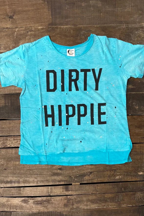 Vintage Hippie Tee-Island Berry - Vintage Vault Boutique