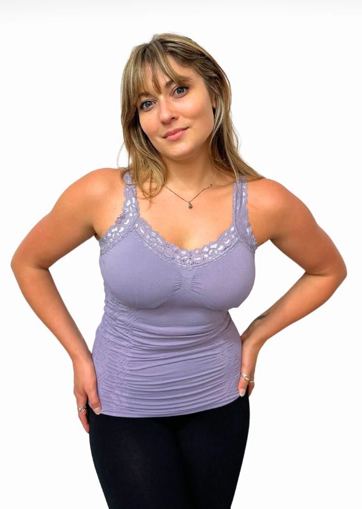 Lace Cami 001 - Vintage Vault Boutique