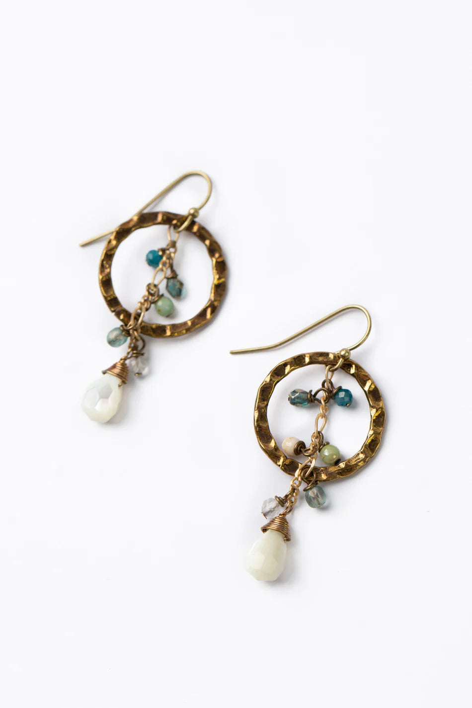 Heron Cluster Earrings E35