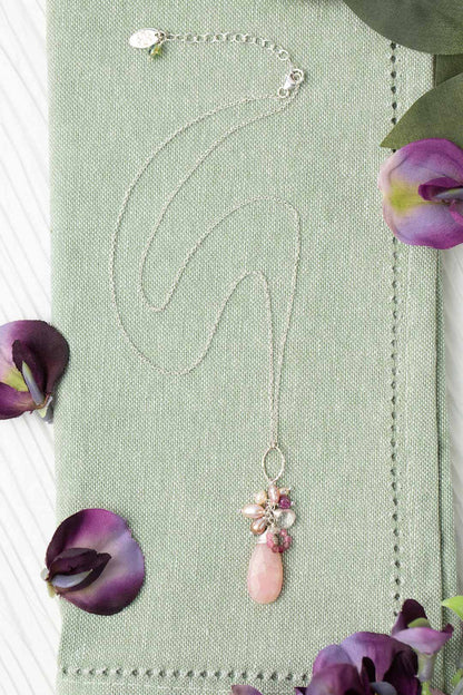 Orchid Cluster Necklace N003