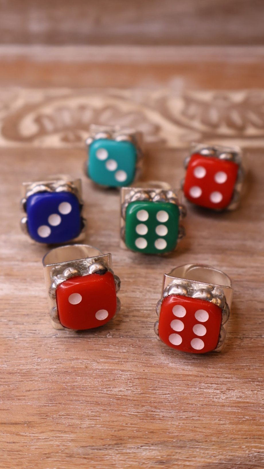 Dice Rings - Vintage Vault Boutique