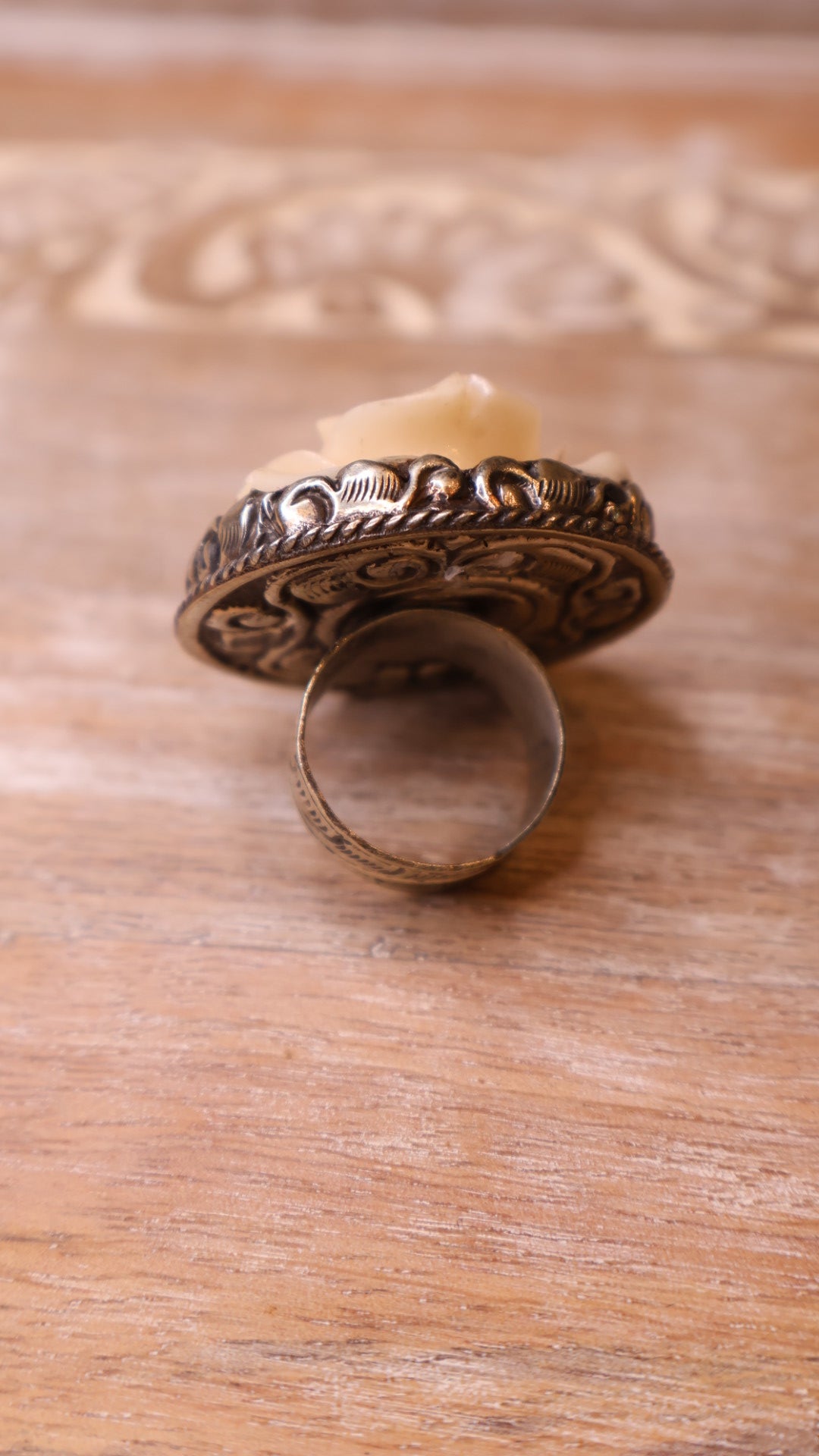 White Rose Ring