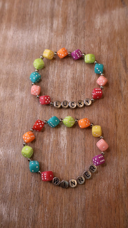 Small Dice Bracelet