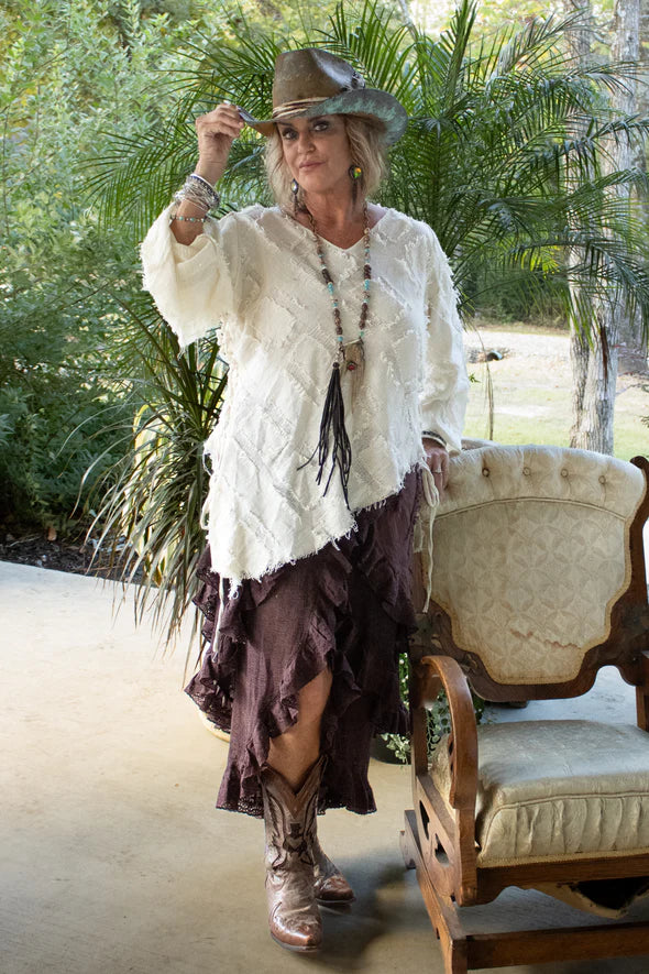 Ivory Spirit Top – Vintage Vault Boutique