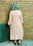 Penny Pink Gauze Dress  #519