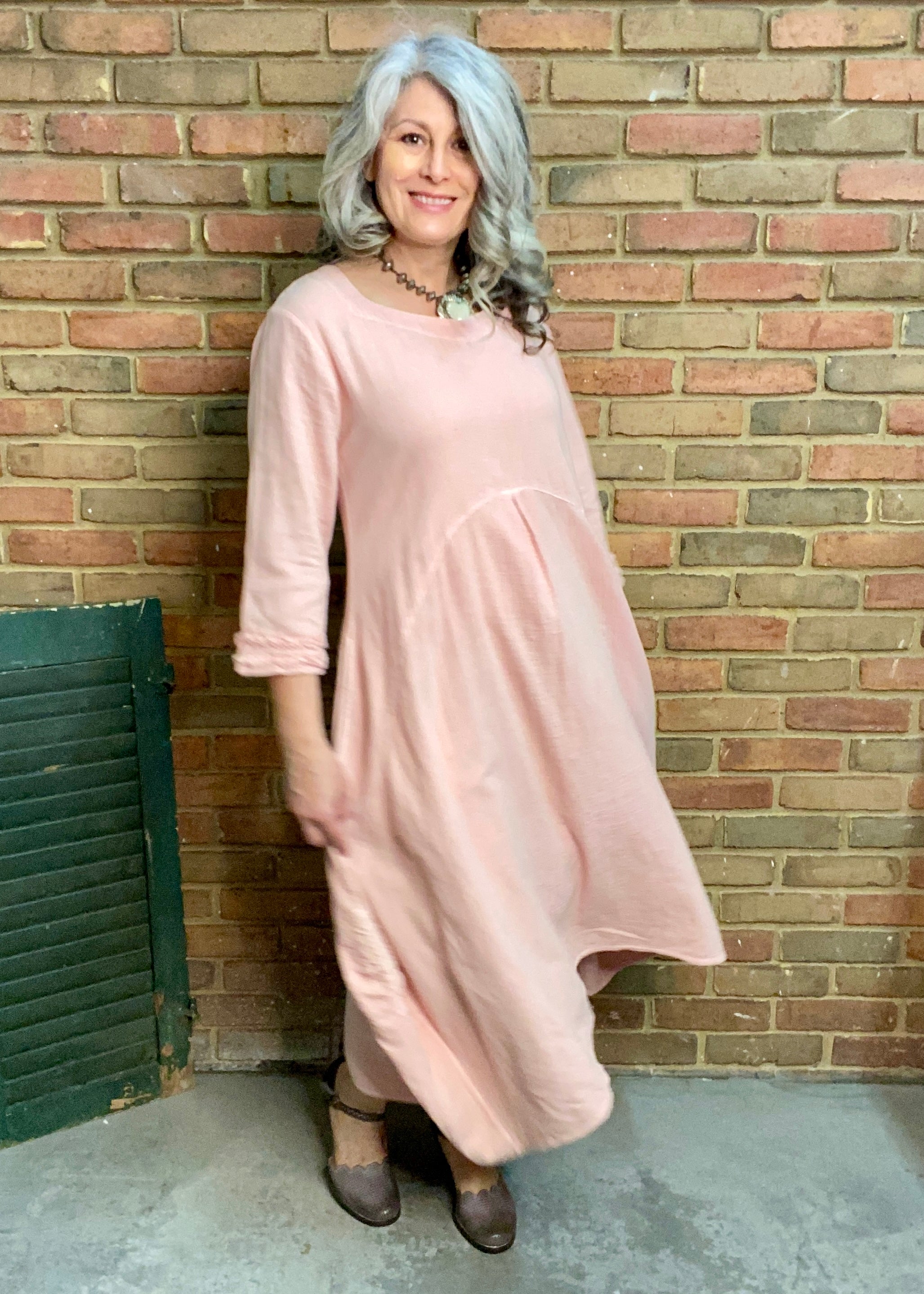 Penny Pink Gauze Dress  