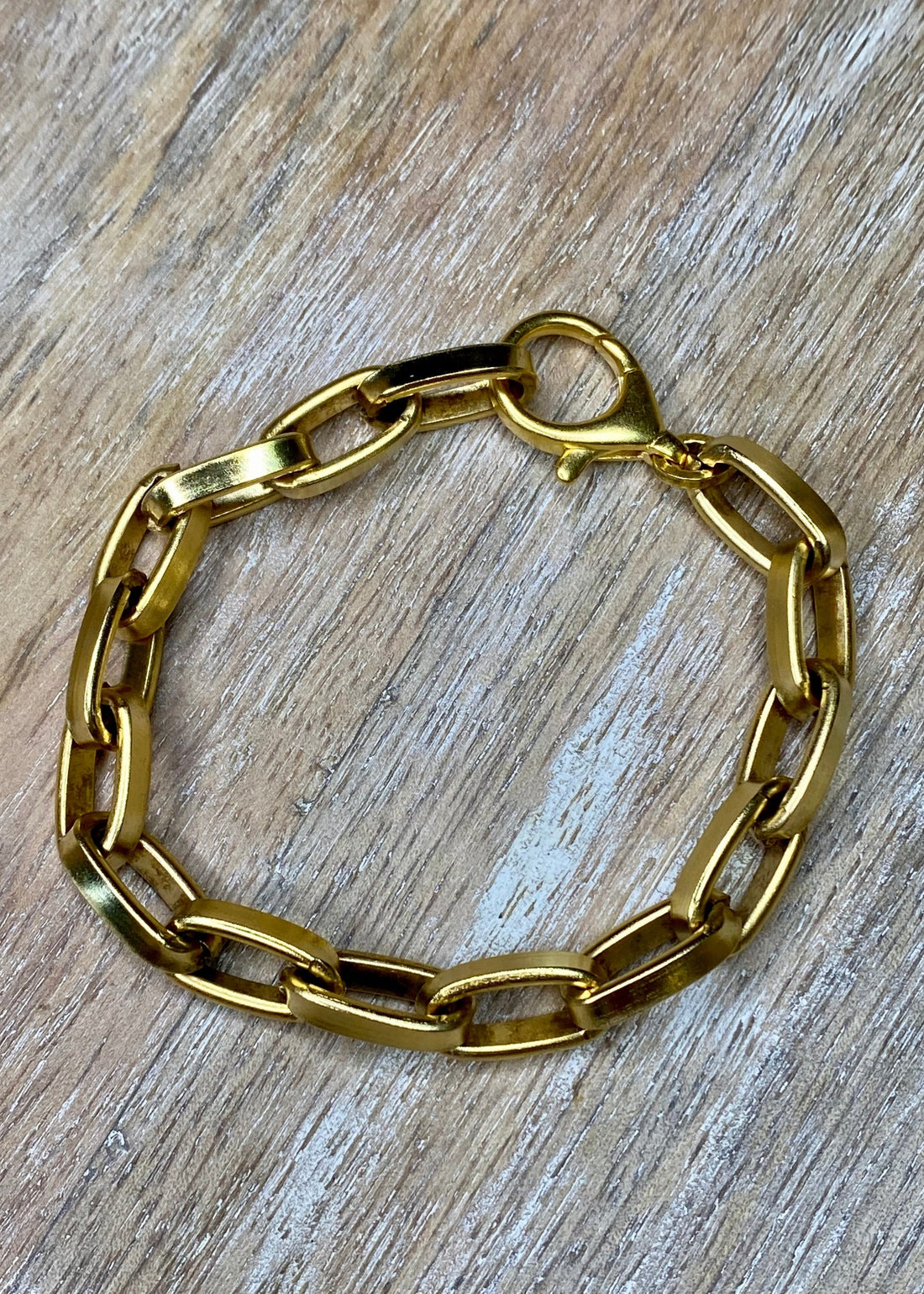 Chunky Gold Chain Bracelet