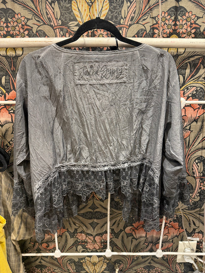 Alluring Romance Jacket - Charcoal