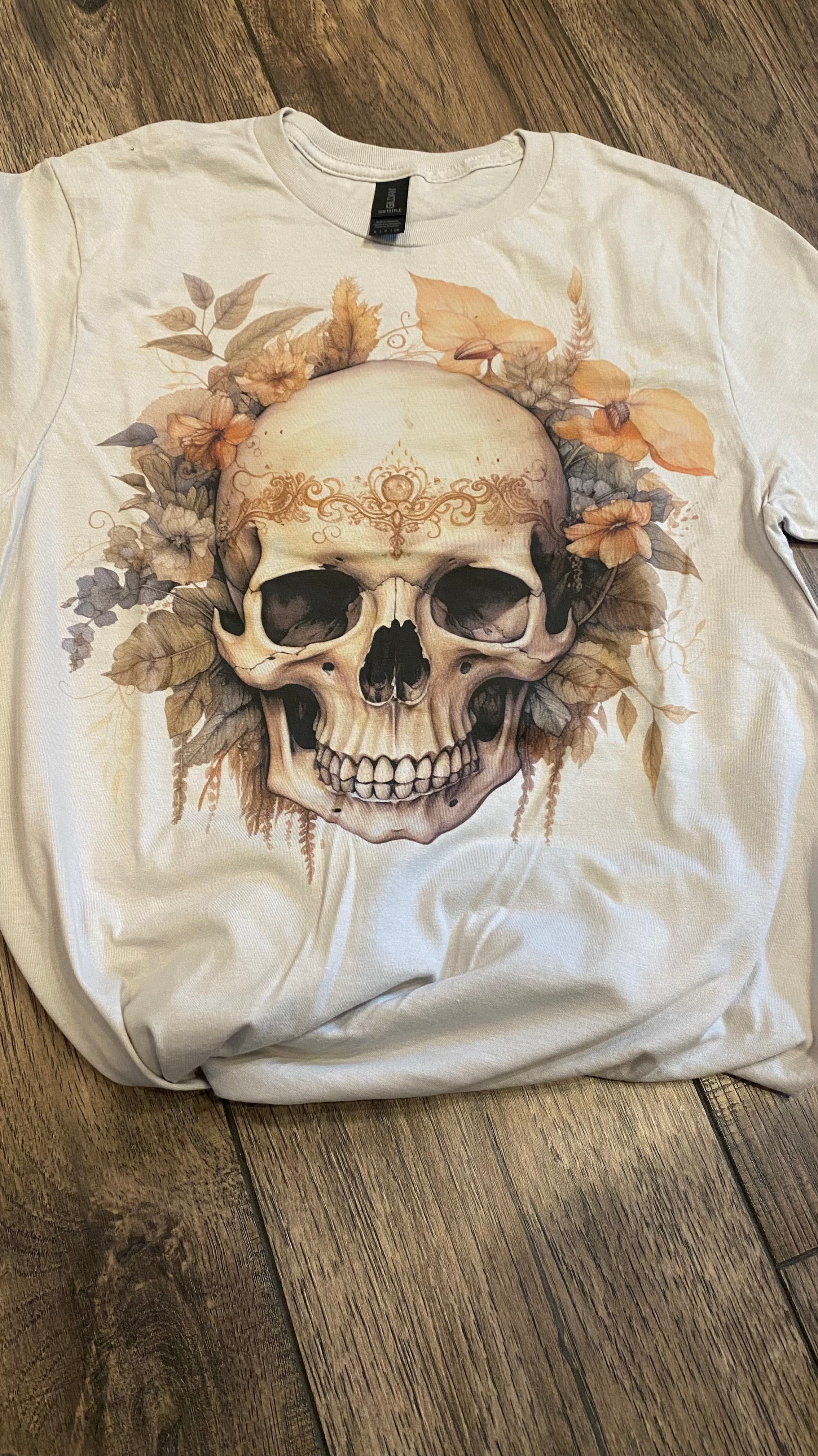 Flower Skull Tee