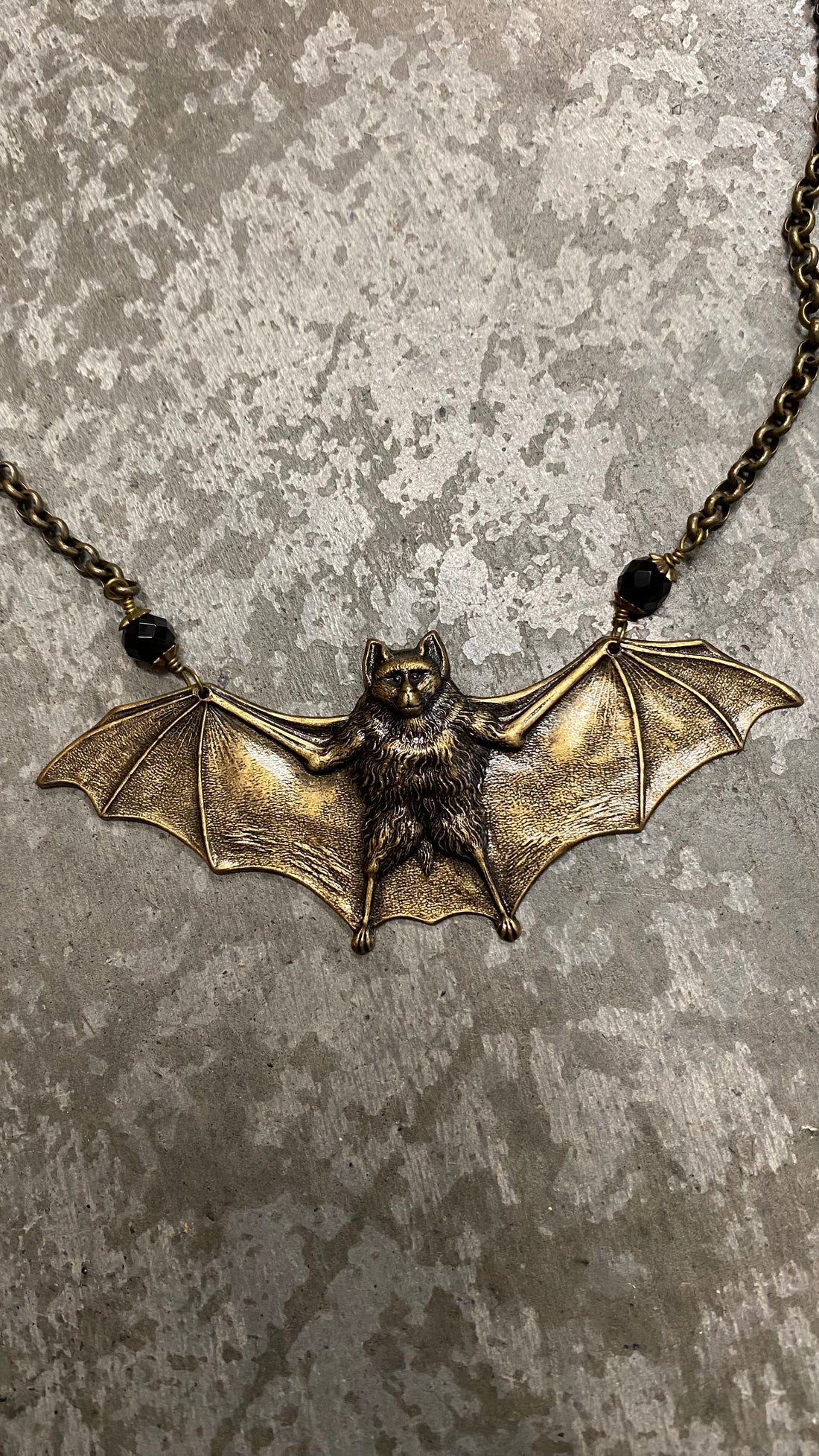 Bats in the Belfry Necklace