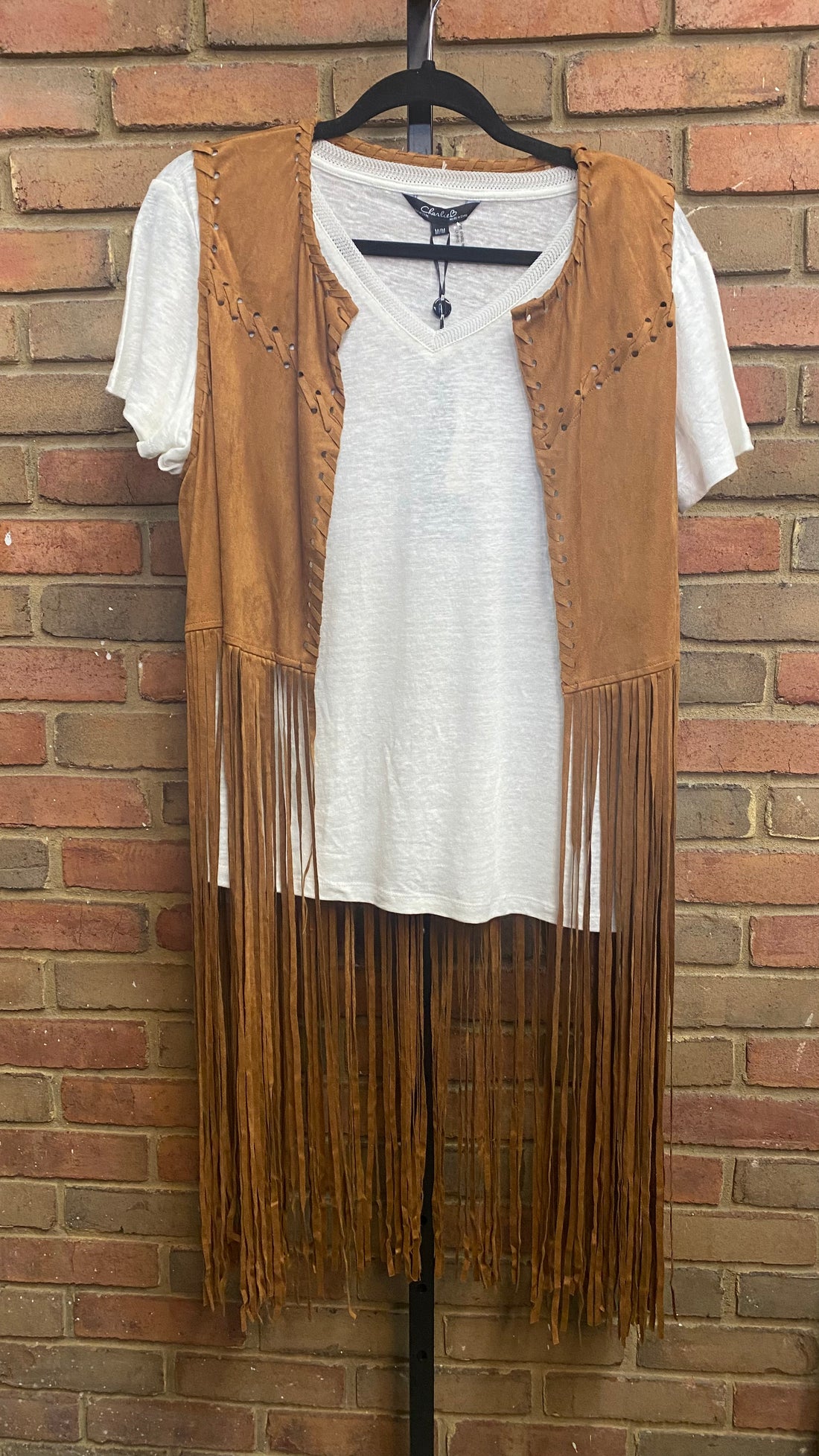 Long Fringe Vest