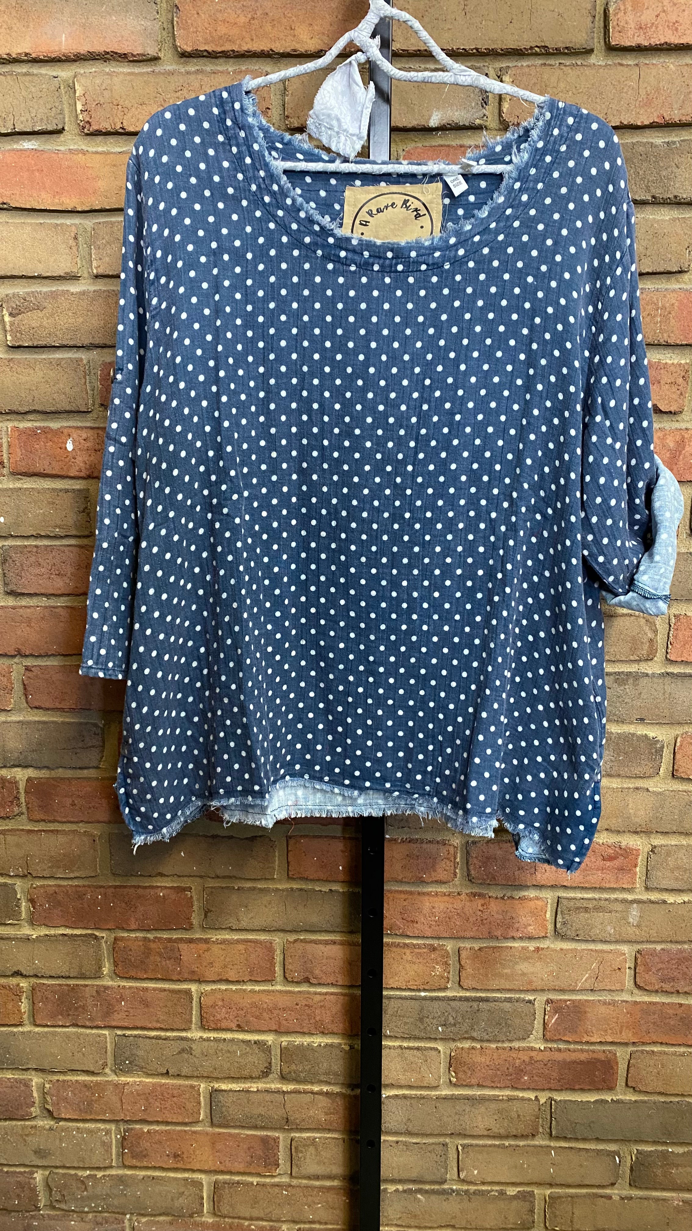 Polka Dot Top O/S