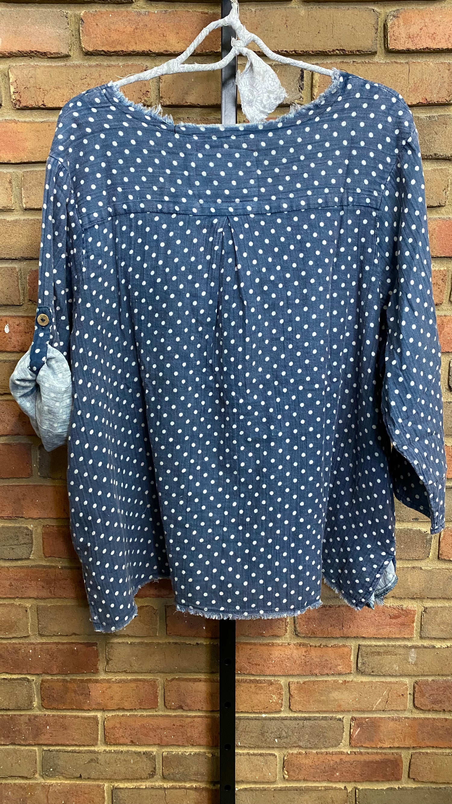 Polka Dot Top O/S