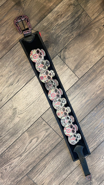 KurtMen Happy Skulls Belt